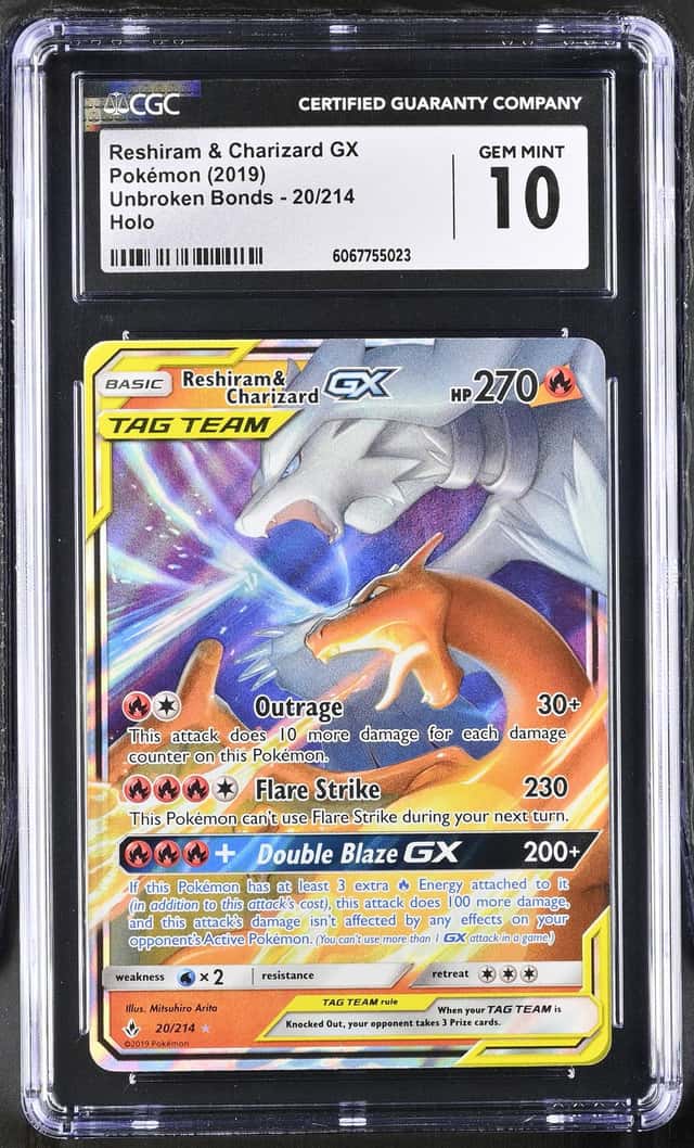 Reshiram & Charizard GX