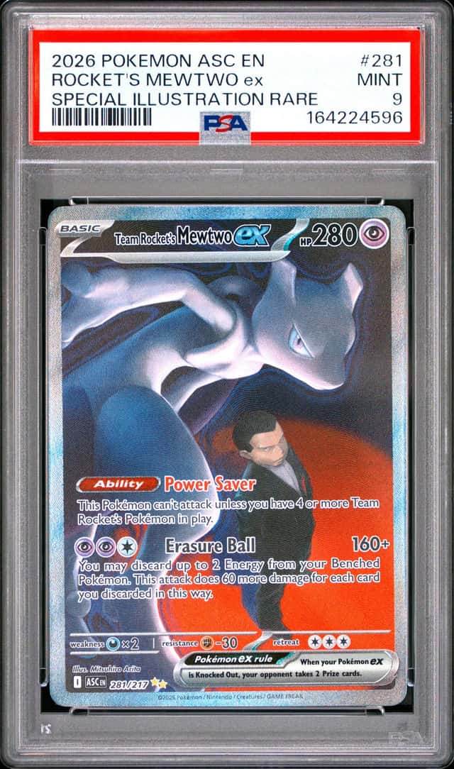 ROCKET'S MEWTWO ex