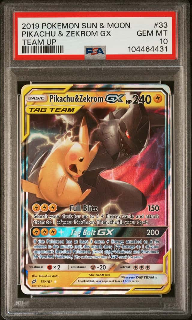 Pikachu & Zekrom GX