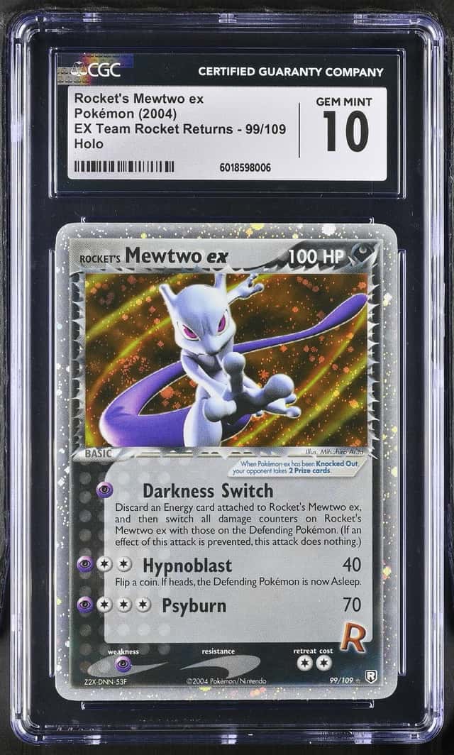 Rocket's Mewtwo EX
