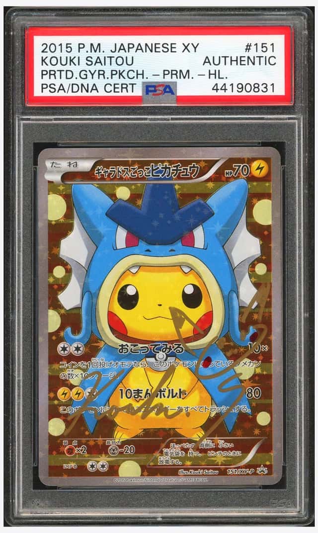 Pretend Gyarados Pikachu