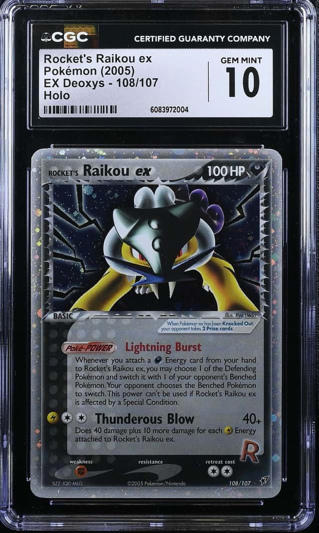 Rocket's Raikou ex