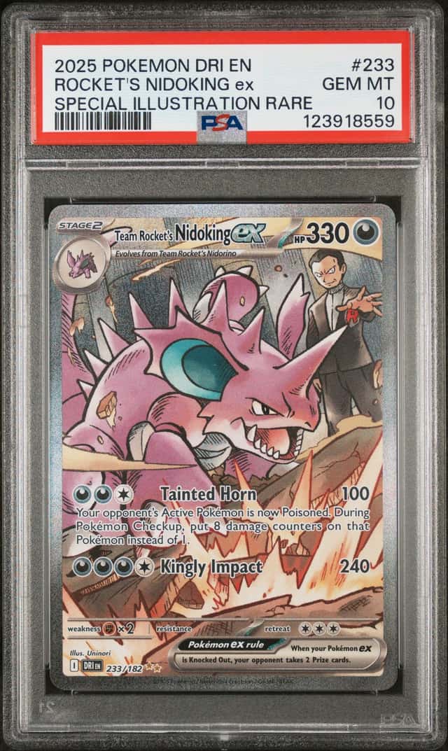 ROCKET'S NIDOKING ex