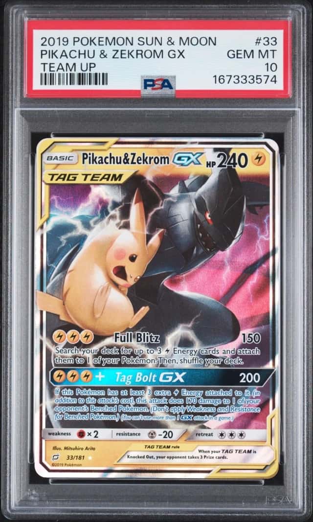 Pikachu & Zekrom GX