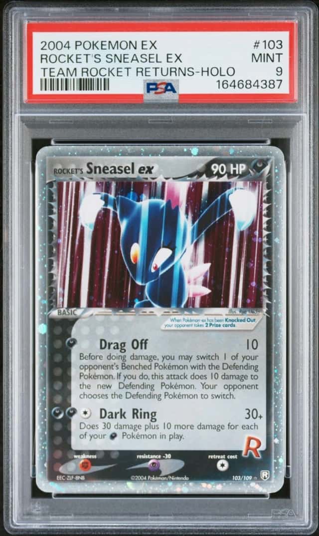 Rocket's Sneasel EX