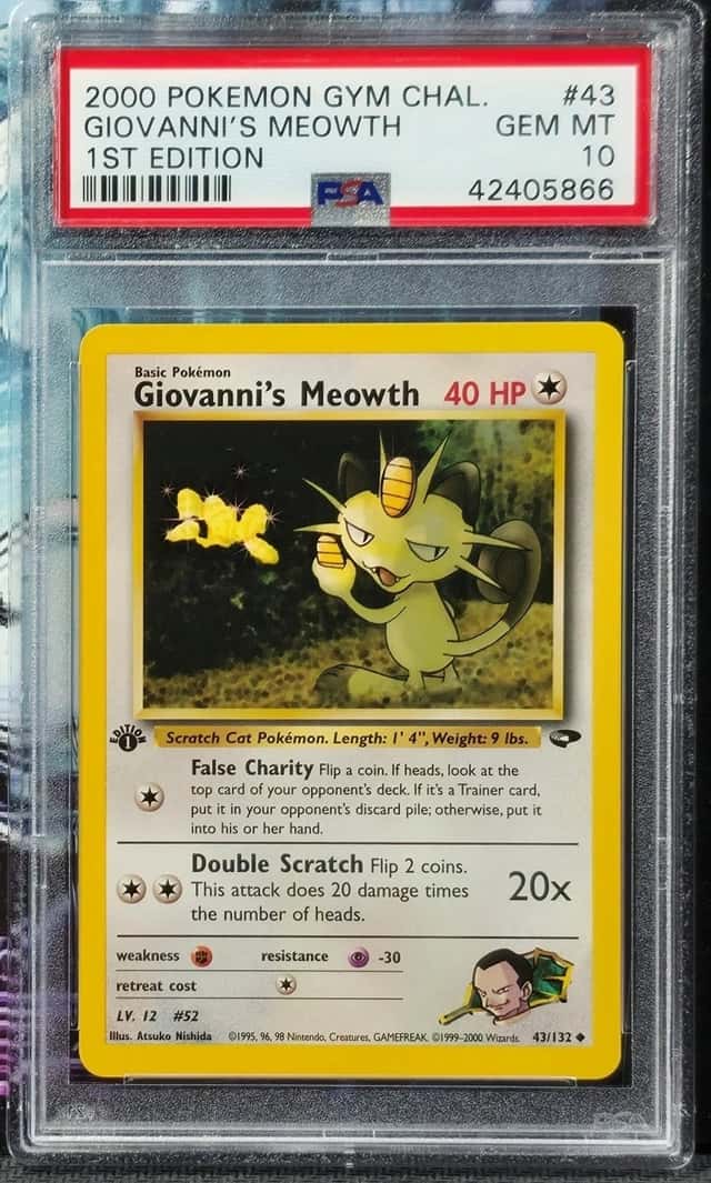 Giovanni's Meowth