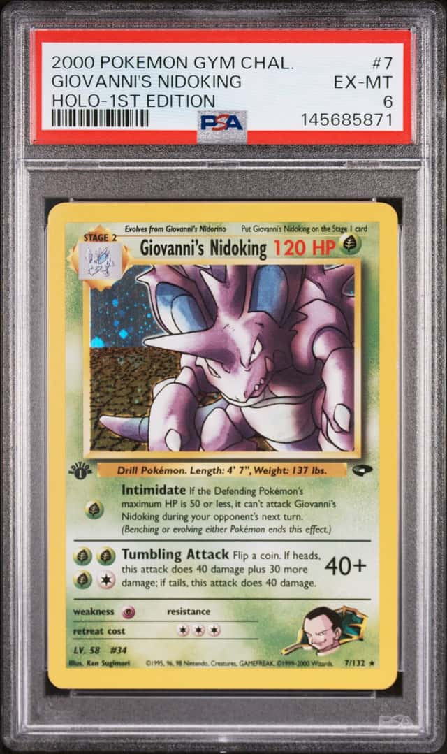 Giovanni's Nidoking