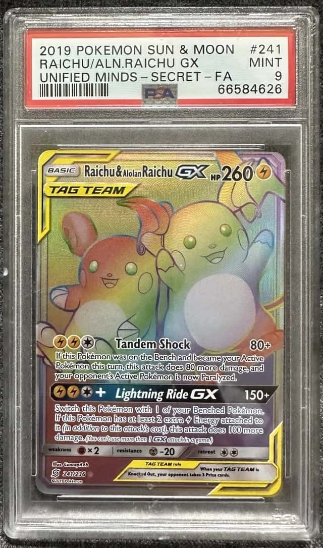 Raichu & Alolan Raichu GX