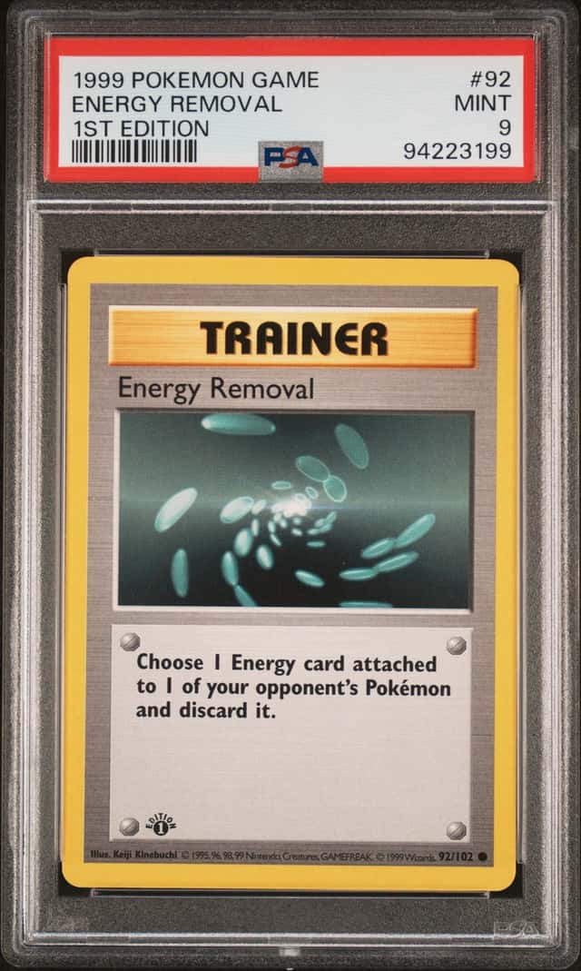 Energy Removal