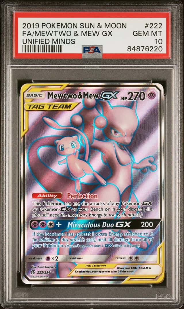 Mewtwo & Mew GX