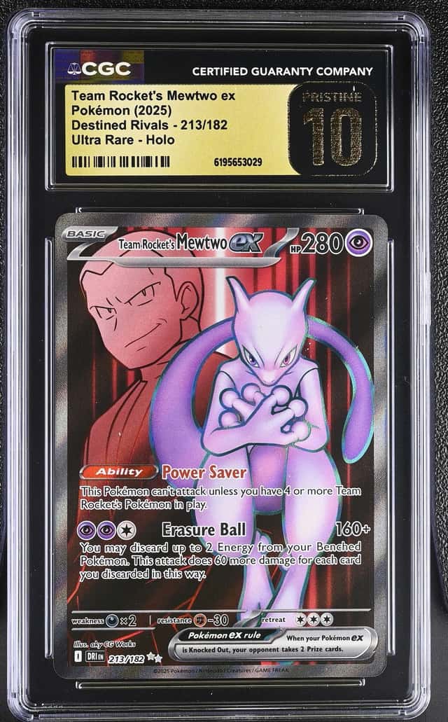 ROCKET'S MEWTWO ex