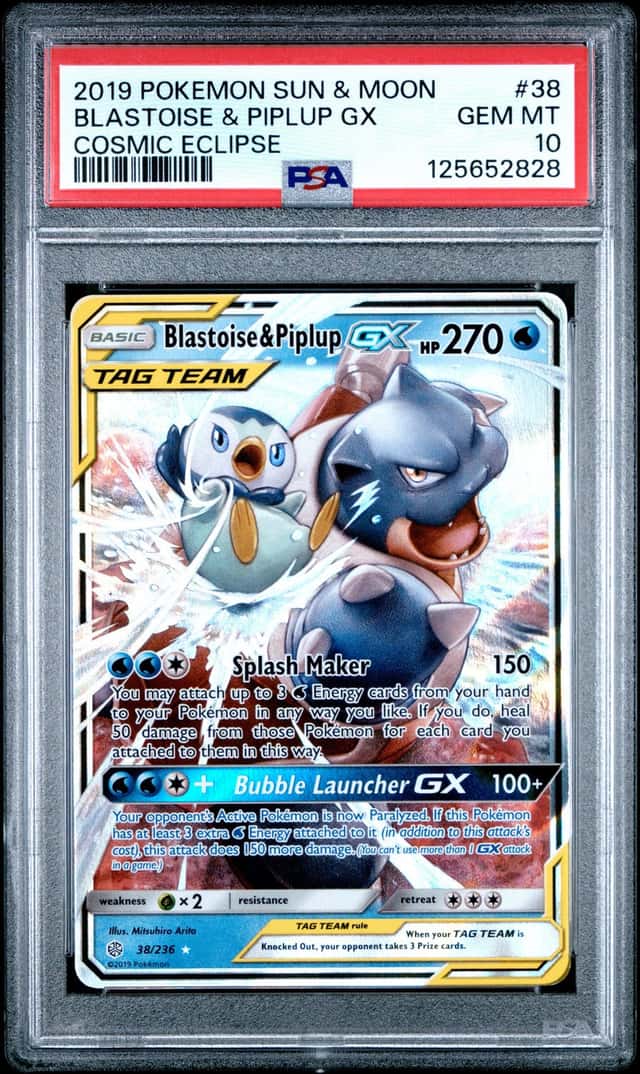 Blastoise & Piplup GX