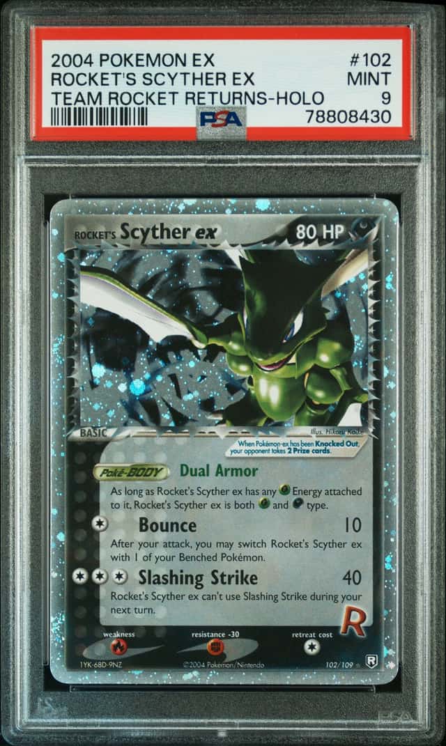 Rocket's Scyther EX