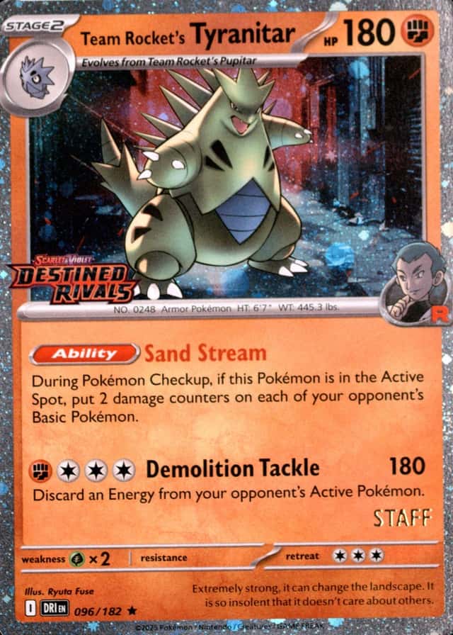 Holo · Prerelease · Staff