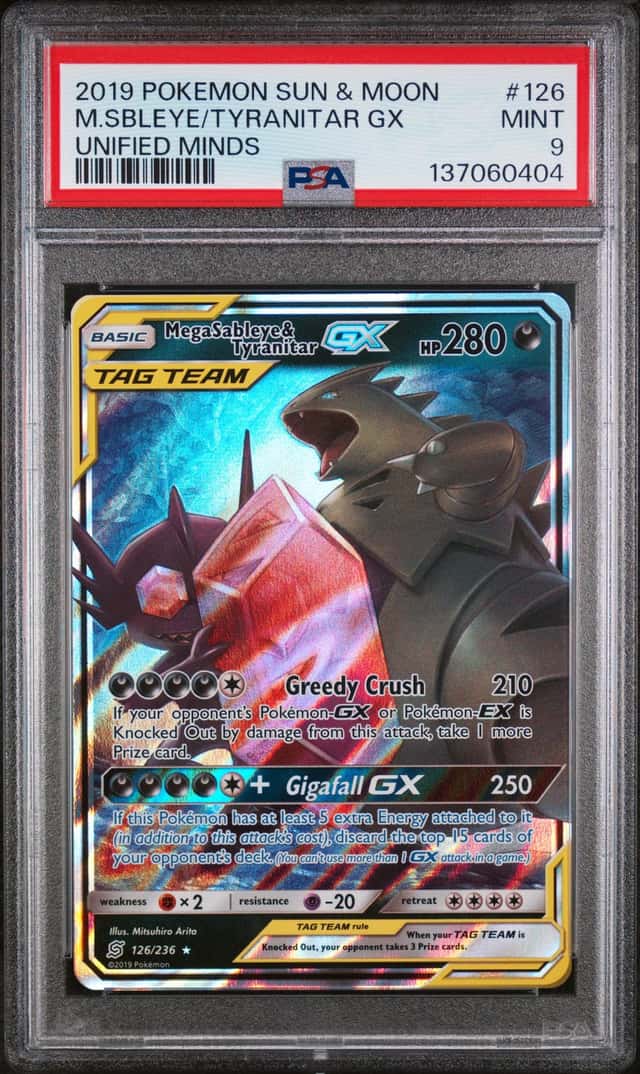 Mega Sableye & Tyranitar GX