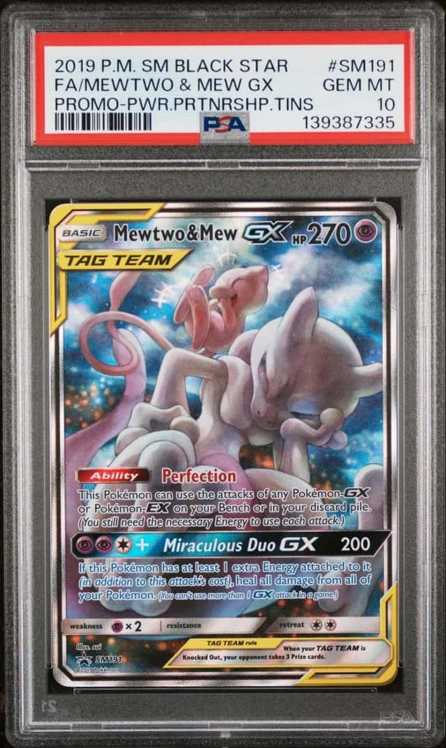 Mewtwo & Mew GX