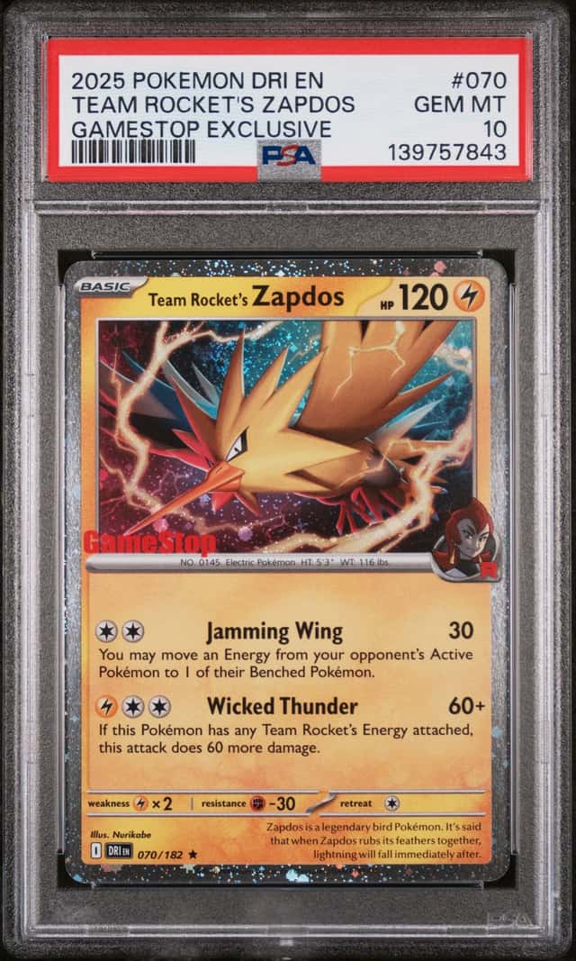 Team Rocket's Zapdos