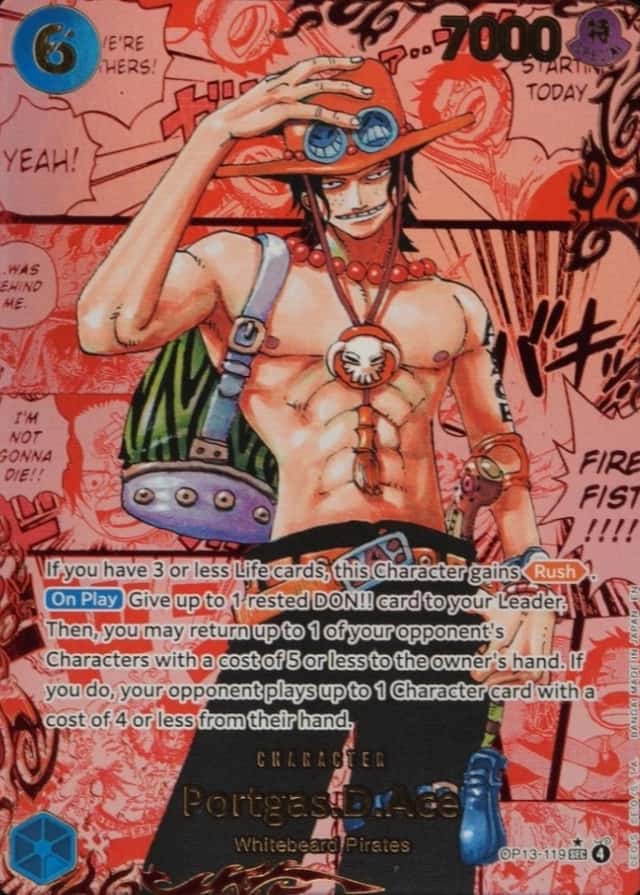 Op Red Manga Art