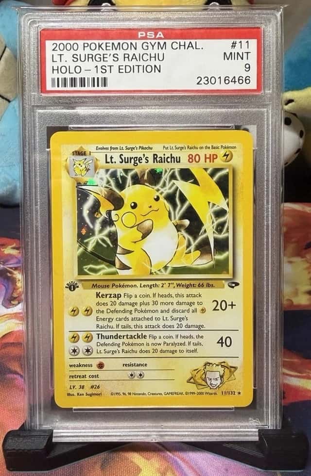 Lt. Surge's Raichu