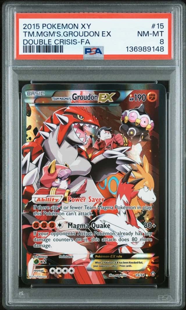 Team Magma's Groudon EX