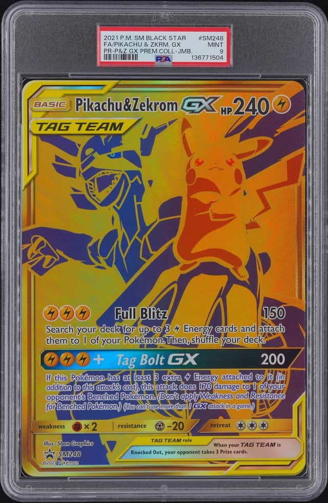 Pikachu & Zekrom GX