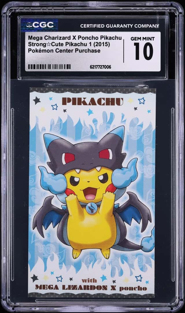 Mega Charizard X Poncho Pikachu