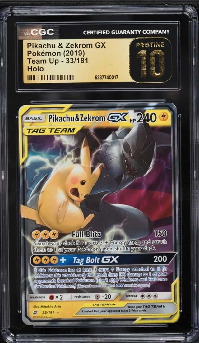 Pikachu & Zekrom GX