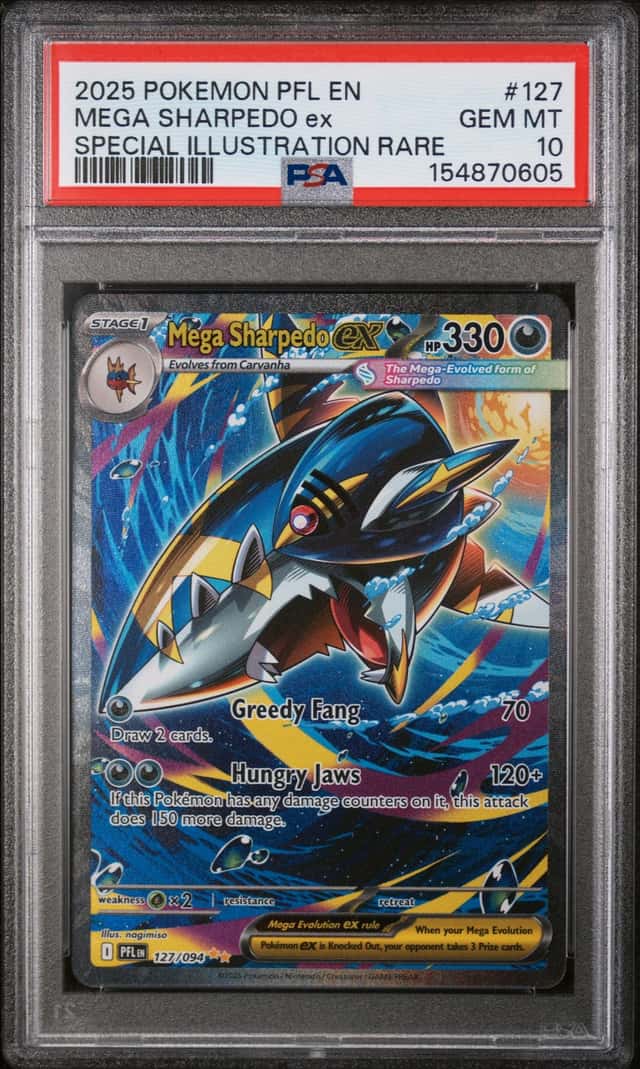 MEGA SHARPEDO ex