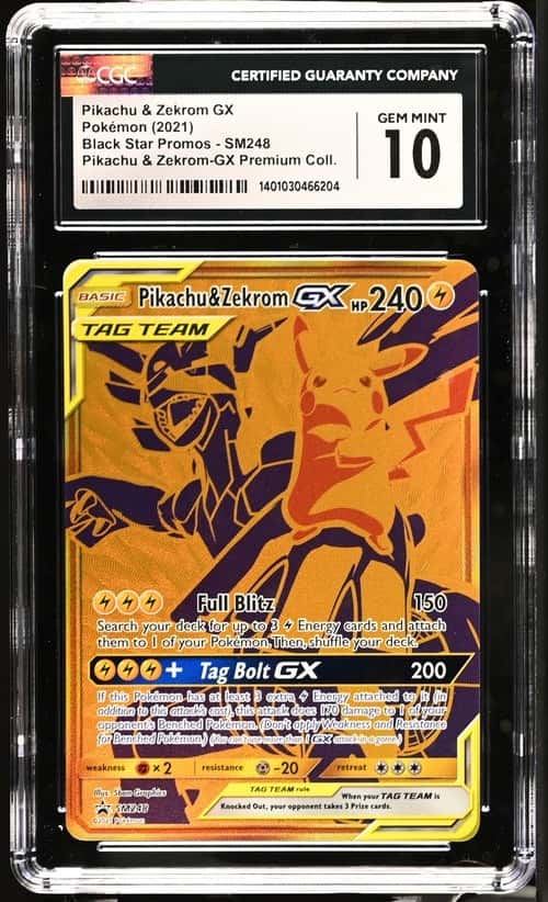 Pikachu & Zekrom GX