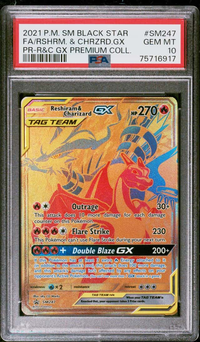 Reshiram & Charizard GX
