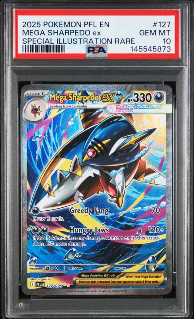 MEGA SHARPEDO ex