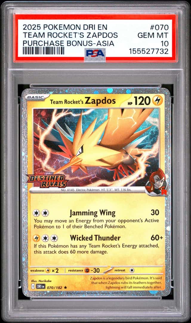 Team Rocket's Zapdos