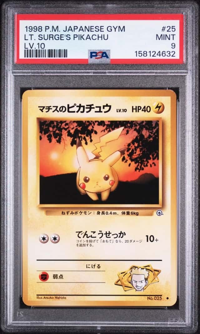 Lt. Surge's Pikachu
