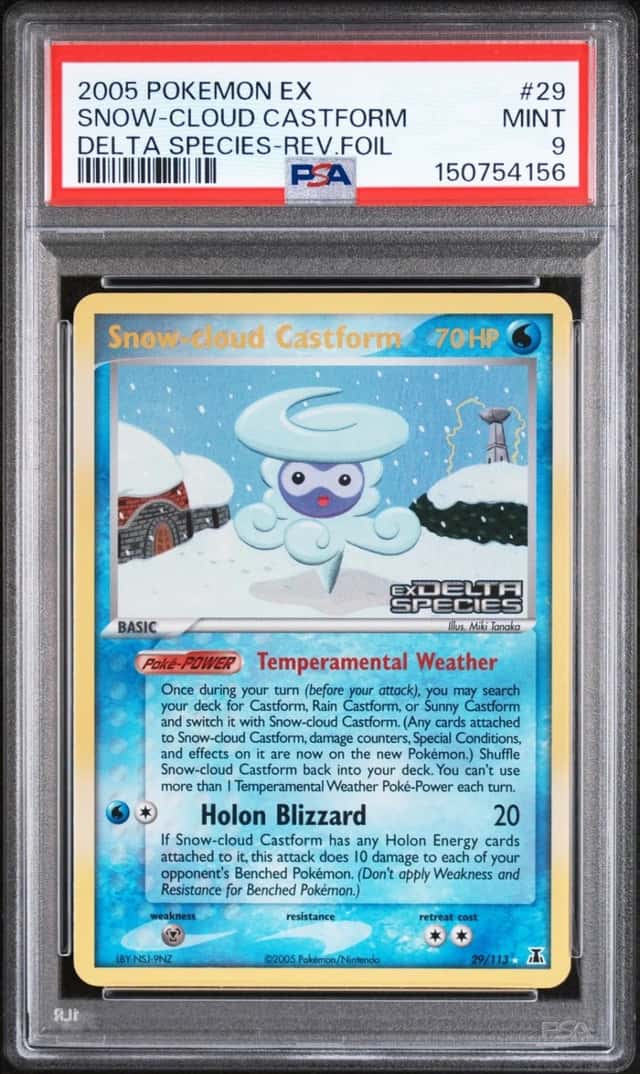 Snow-cloud Castform