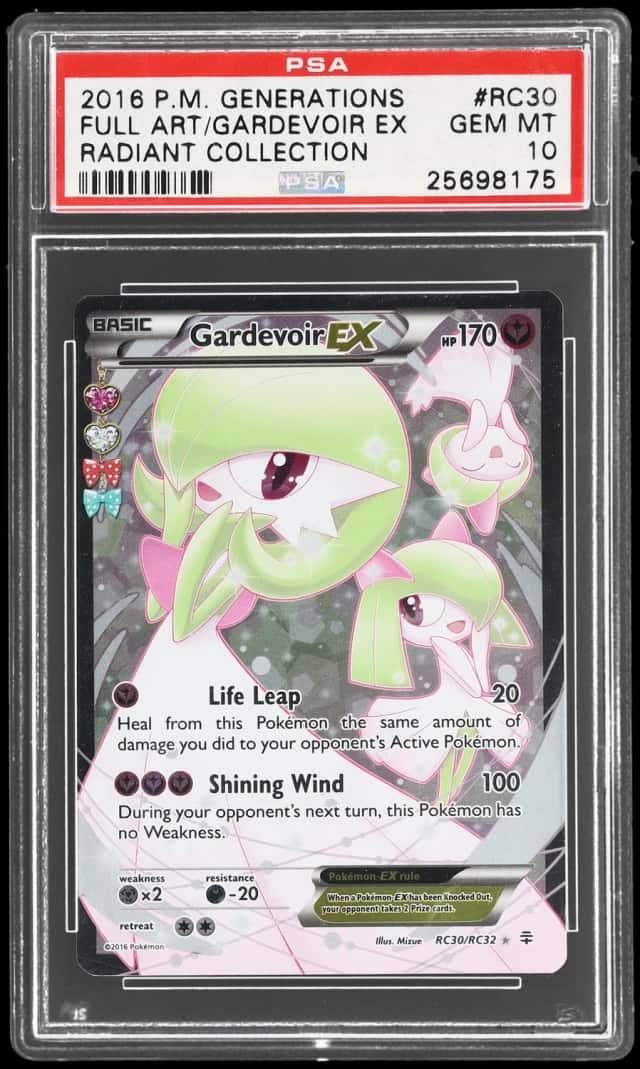 2016 Pokemon XY Generations Radiant Collection Gardevoir Ex #RC30