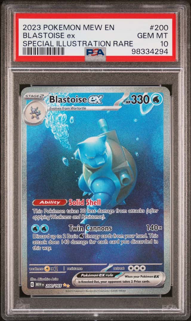 BLASTOISE ex