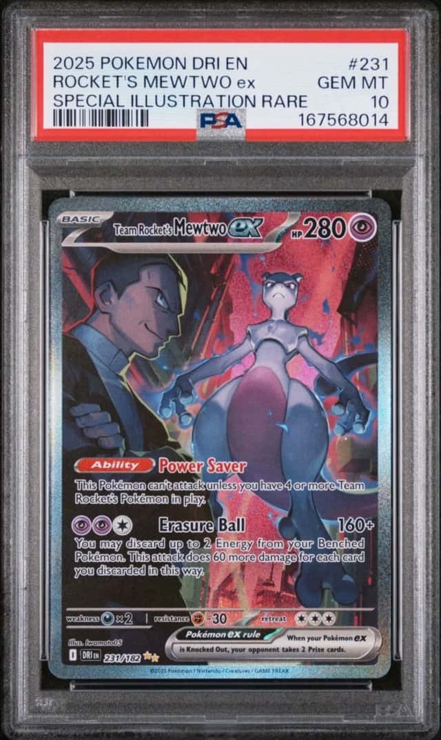 ROCKET'S MEWTWO ex