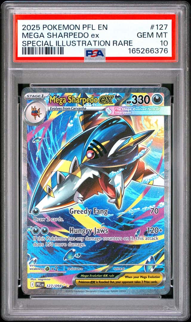 MEGA SHARPEDO ex