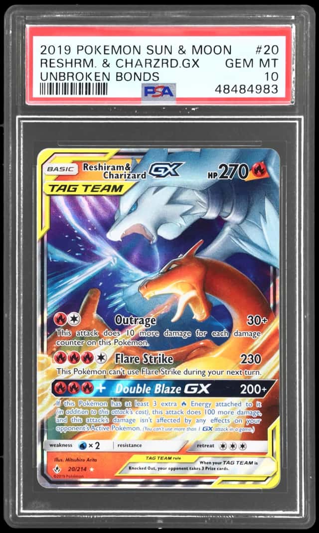 Reshiram & Charizard GX