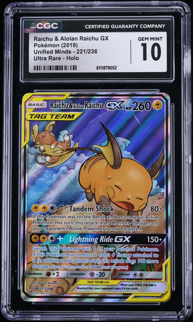 Raichu & Alolan Raichu GX