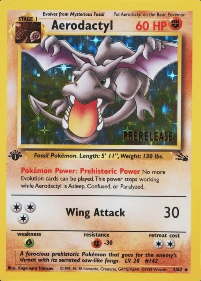 1St Edition · Prerelease