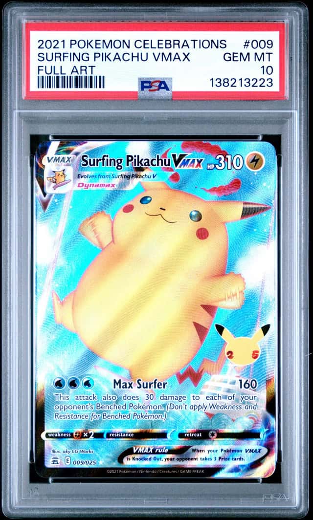 Surfing Pikachu VMAX