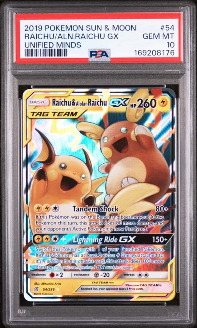 Raichu & Alolan Raichu GX