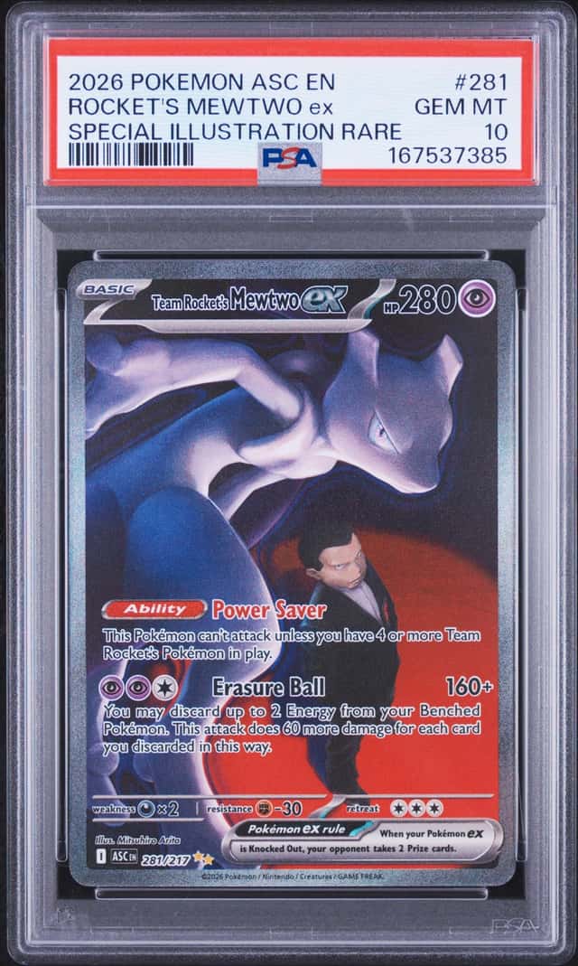 ROCKET'S MEWTWO ex