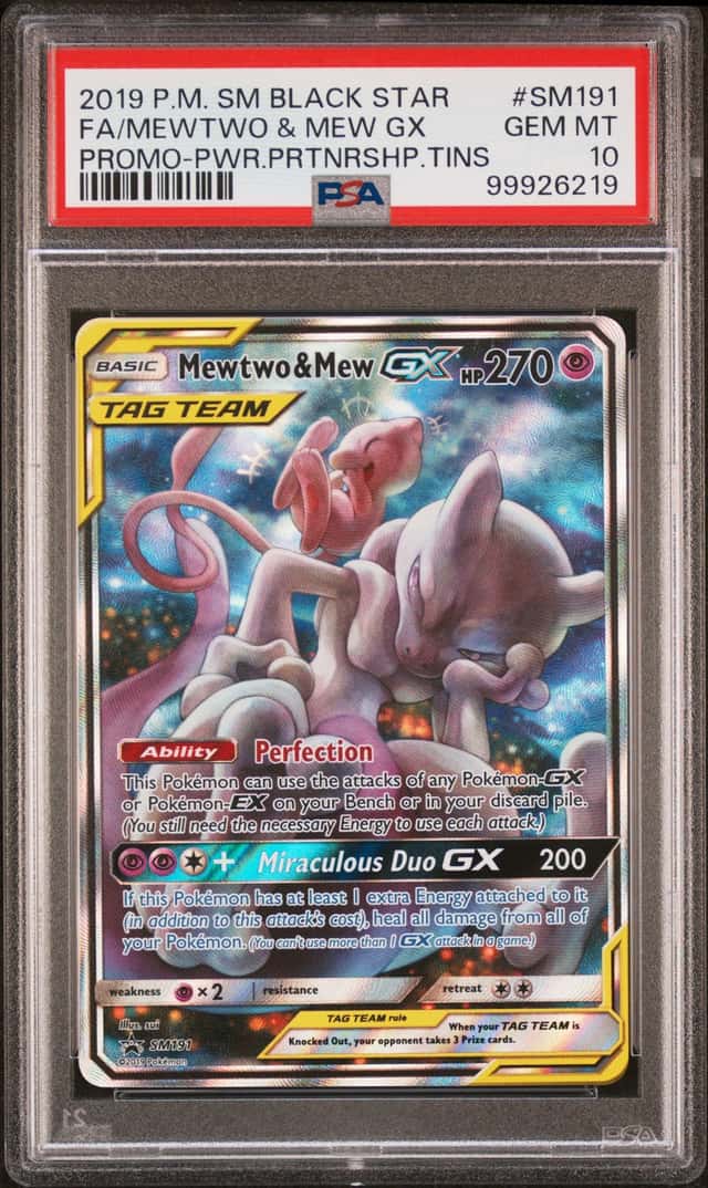 Mewtwo & Mew GX