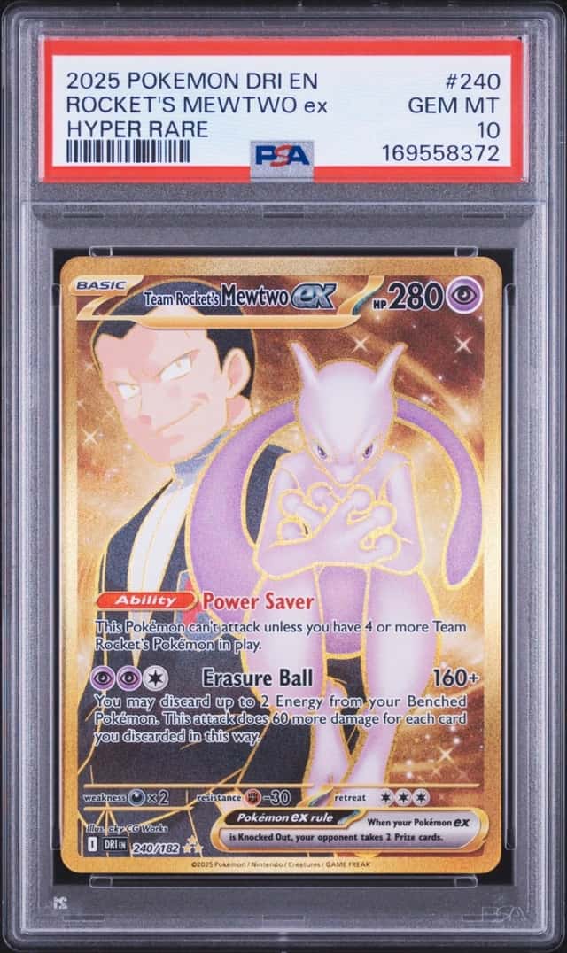 ROCKET'S MEWTWO ex