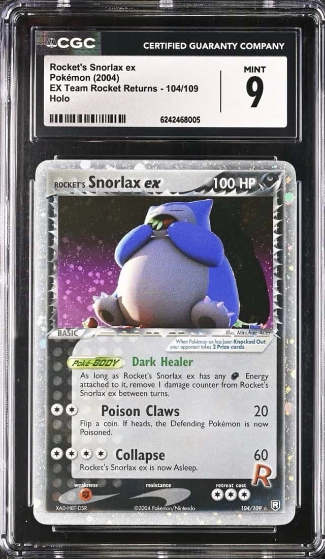 Rocket's Snorlax EX
