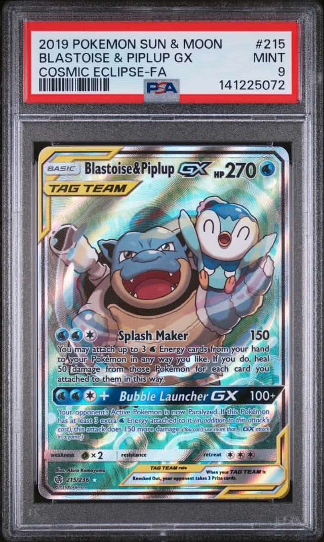 Blastoise & Piplup GX