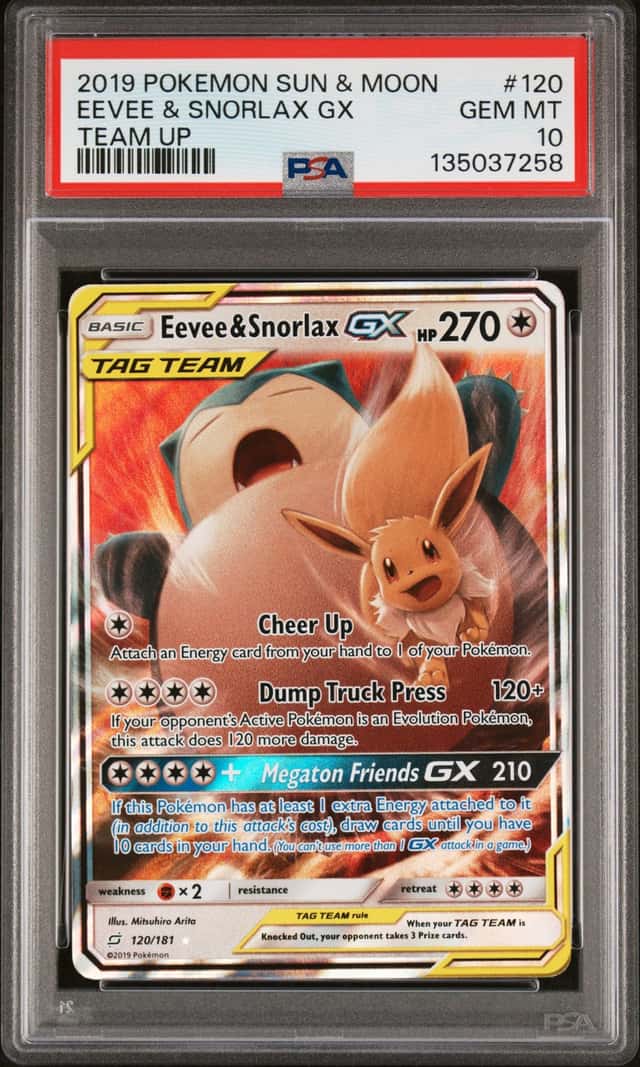 Eevee & Snorlax GX