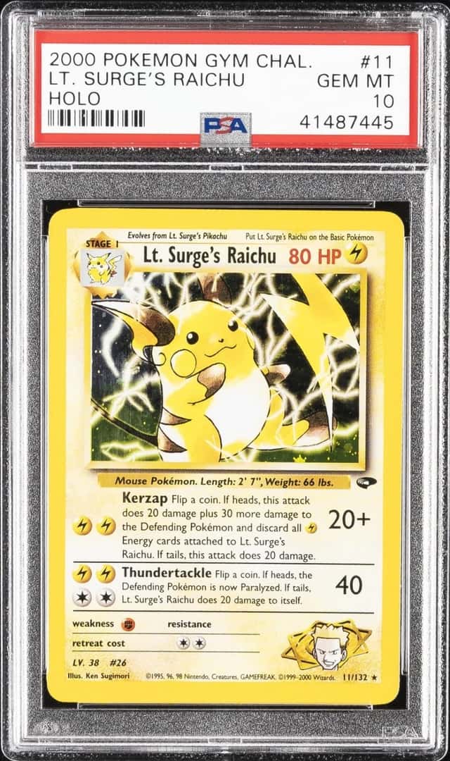 Lt. Surge's Raichu
